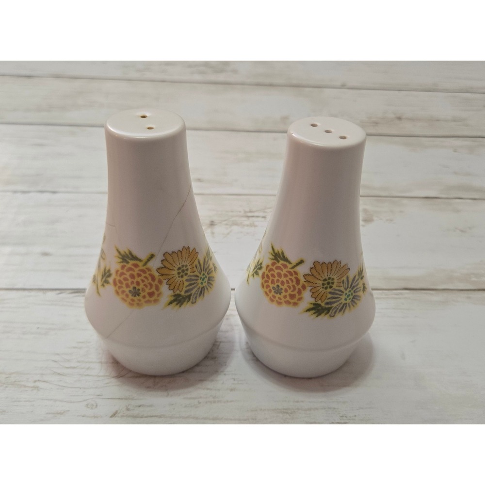 Vintage Noritake Japan Progression Sunny Side Salt & Pepper‎ Shakers